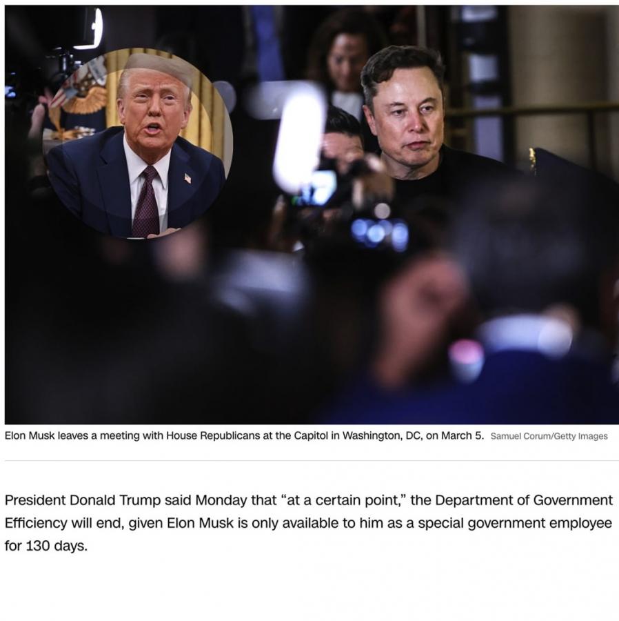 Трамп анонсировал конец Doge и скорое увольнение Маска