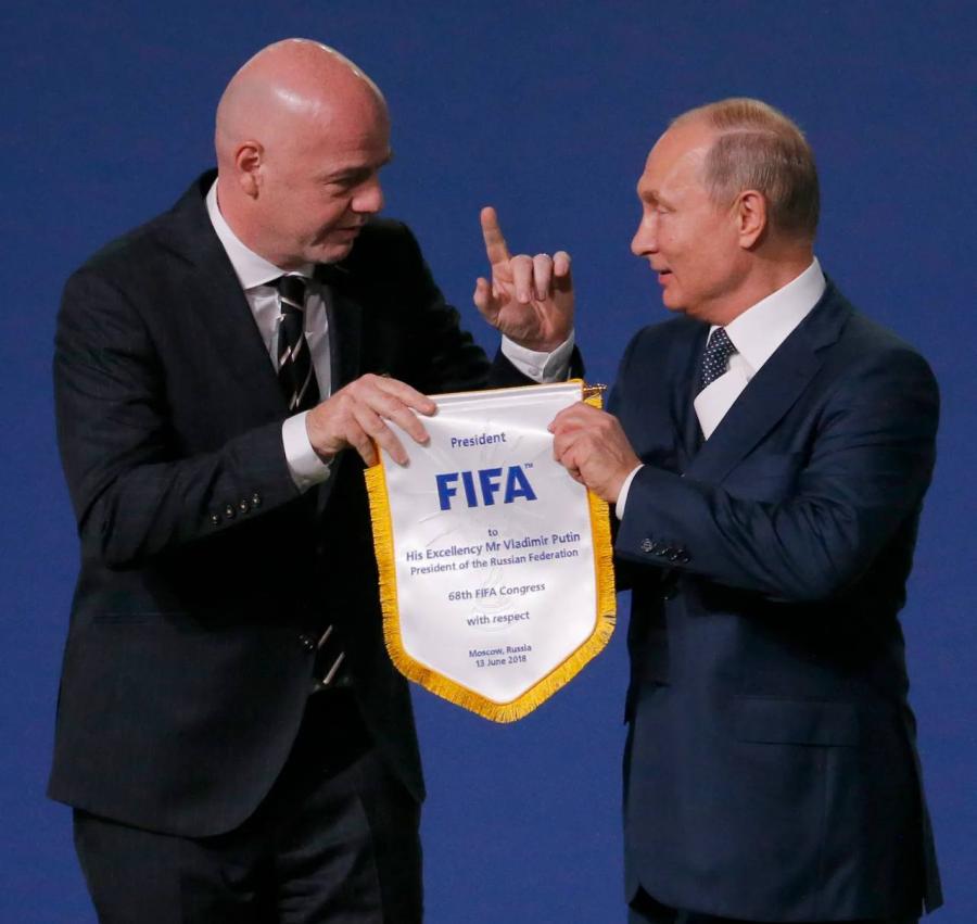 FIFA рассматривает возвращение России на международную арену