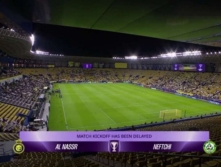 Rocket threat in Riyadh delays Al-Nassr match in Champions League