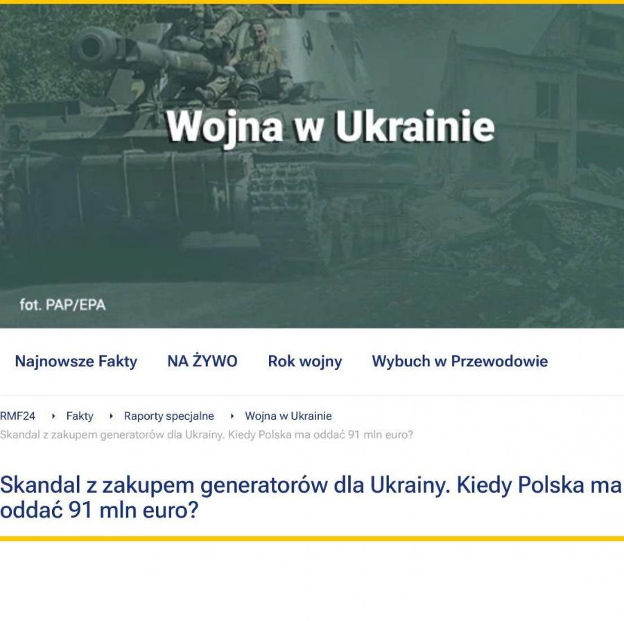€91m allocated to aid Ukraine disappears in Poland