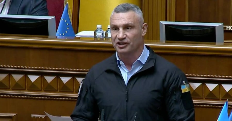 Кличко у Раді: Київ має 480 генераторів у лікарнях та резервний водозабір
