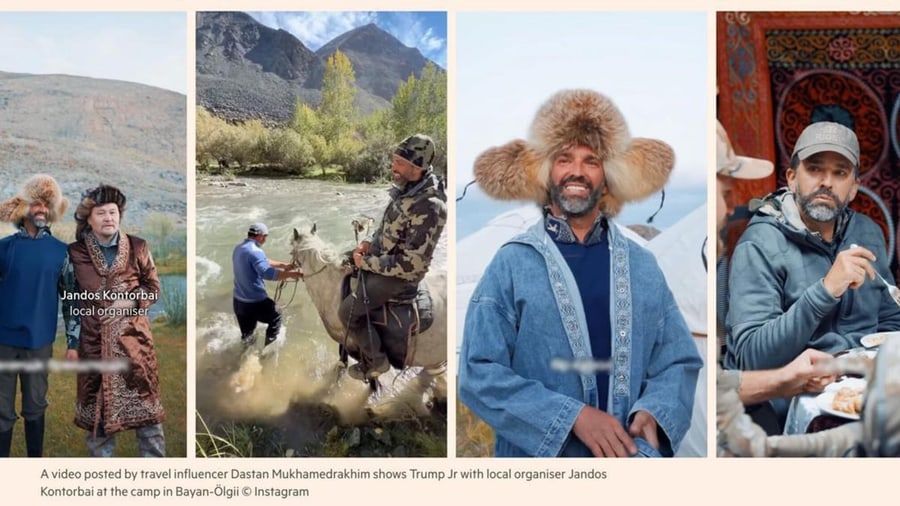 Trump Jr. spent two days hunting with Russian oligarch Umar Kremlov